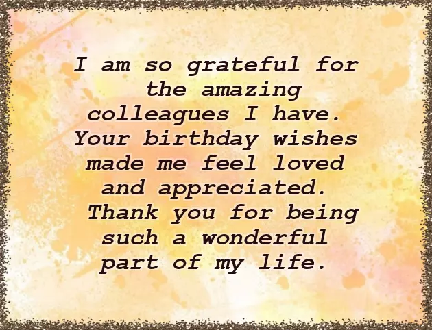 Replay Of Birthday Wishes