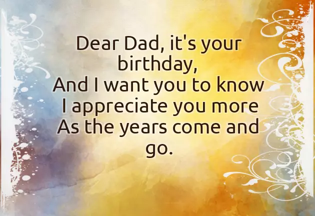 Happy Birthday To My Dad From Daughter Happy Birthday To My Dad From Daughter