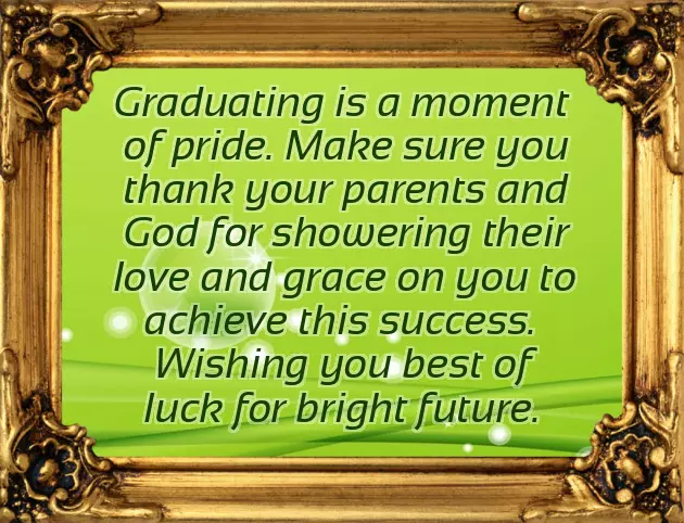 Religious Graduation Message Religious Graduation Message