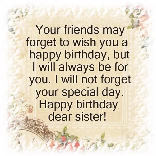 Happy Birthday To My Little Sister Quotes