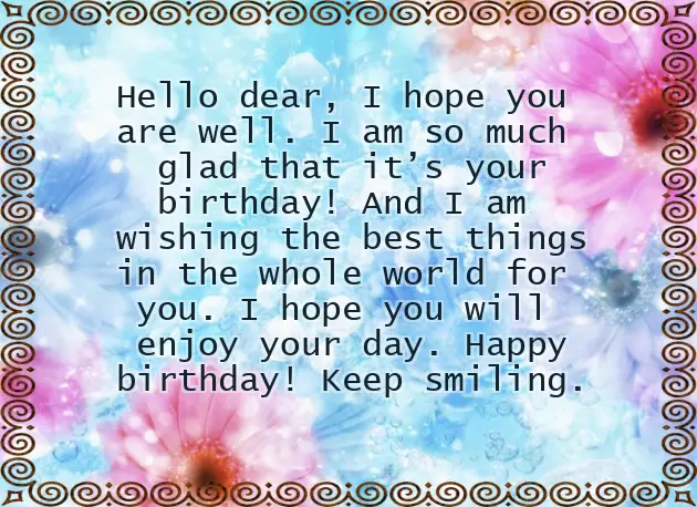 Happy Birthday To Your Love