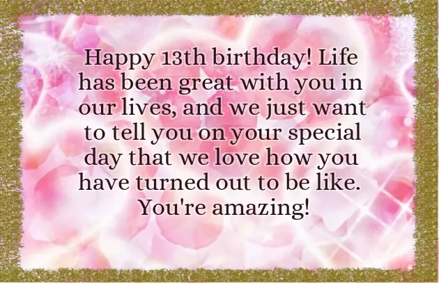 13Th Birthday Quotes For Girl