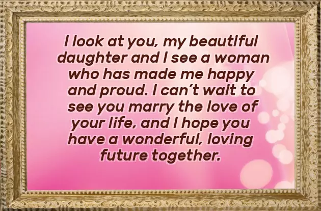 Saying Congratulations To A Bride