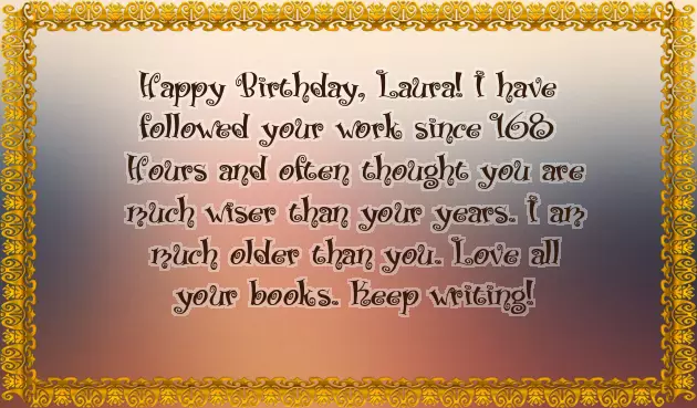 Happy Birthday Laura Funny Happy Birthday Laura Funny