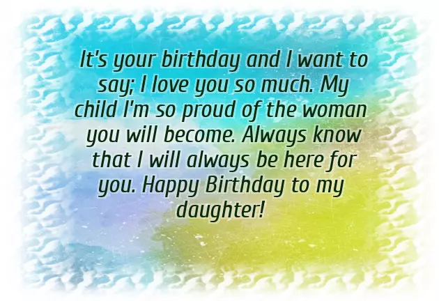 Birthday Wishes For My Daughter Birthday Wishes For My Daughter