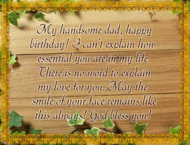 Happy Birthday Father Quotes