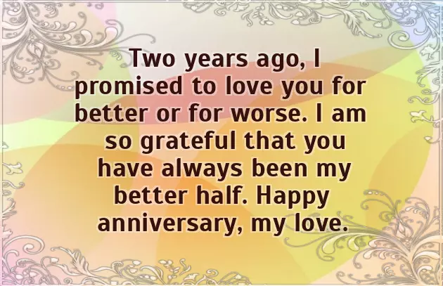 2Nd Year Wedding Anniversary 2Nd Year Wedding Anniversary