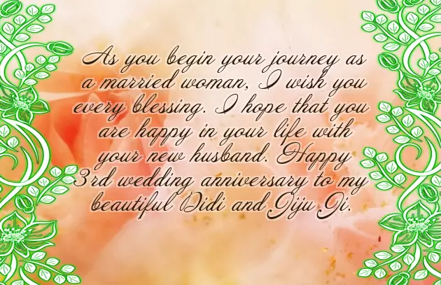 3Rd Wedding Anniversary Quotes