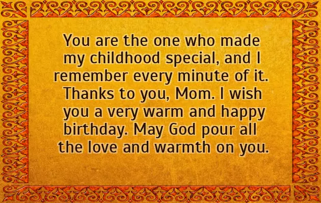 Wish Birthday Mama