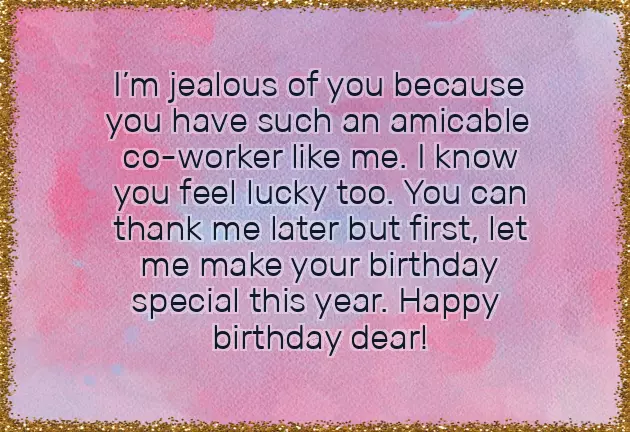 Funny Birthday Wishes For Coworker Female Funny Birthday Wishes For Coworker Female