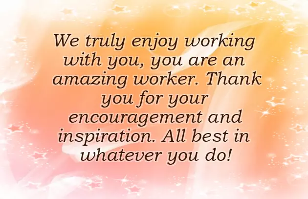 Congratulations Great Job