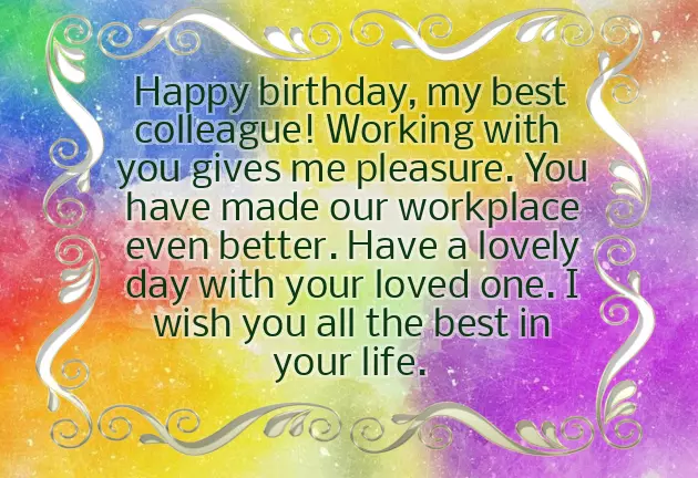 Birthday Wishes For Colleague Friend Birthday Wishes For Colleague Friend