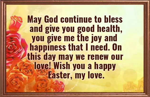 Easter Message For Girlfriend Easter Message For Girlfriend