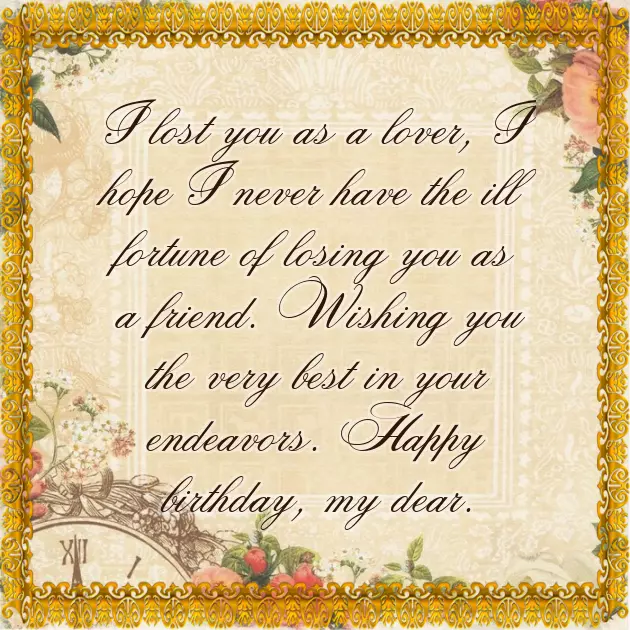 Happy Birthday Quotes To My Ex Girlfriend Happy Birthday Quotes To My Ex Girlfriend