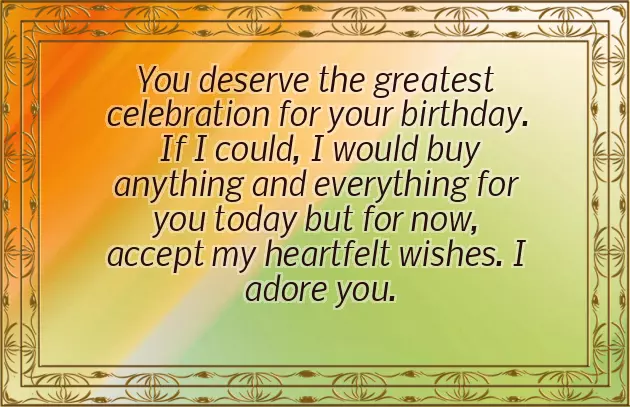 Birthday Ending Wishes For Boyfriend