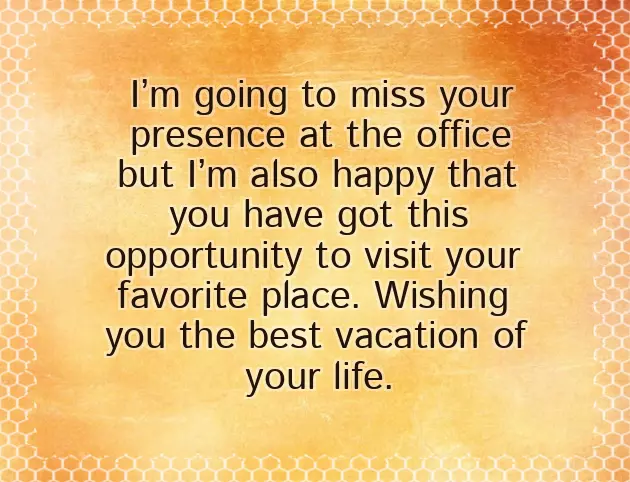 Wish You Have A Nice Holiday