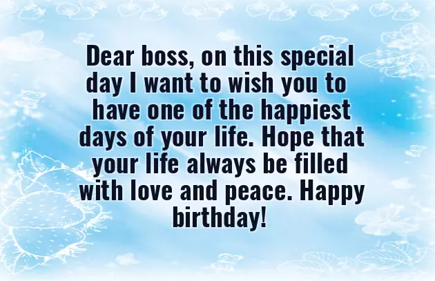 Happy Birthday To Our Boss Happy Birthday To Our Boss