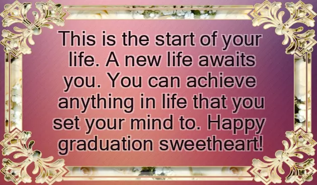 Congratulations Daughter