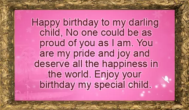Birthday Thoughts For Child Birthday Thoughts For Child