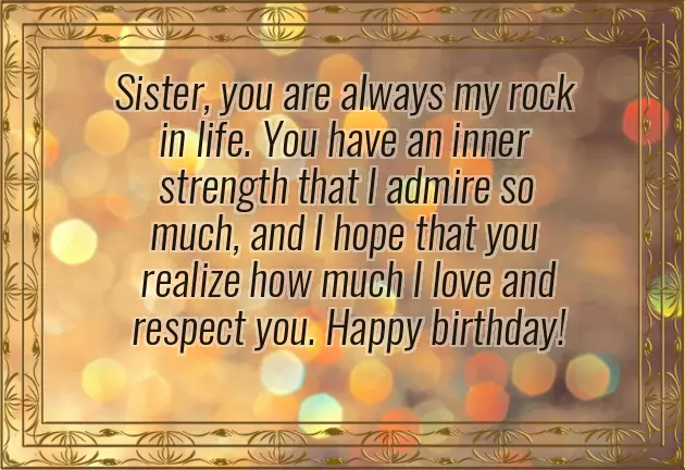 Special Sister Bday Quote Special Sister Bday Quote
