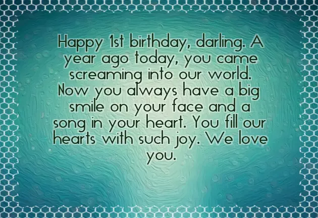 First Birthday Granddaughter Quotes First Birthday Granddaughter Quotes