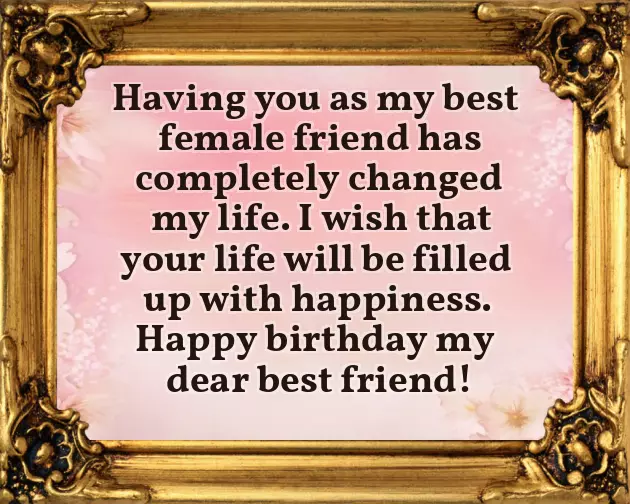 Girl Birthday Wishes For Best Friend Girl Birthday Wishes For Best Friend