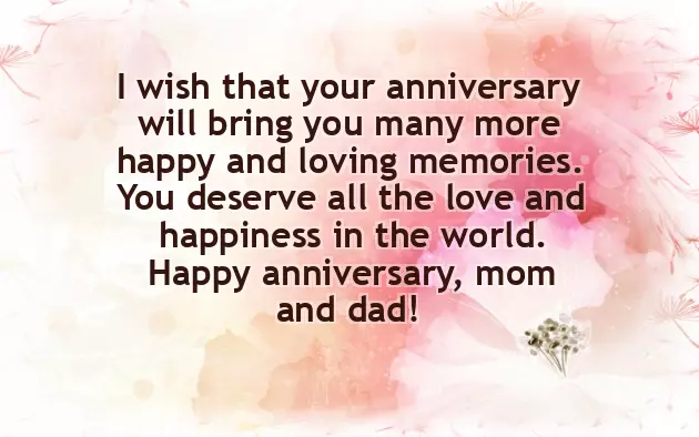 Wedding Anniversary Wishes For Parents In English Wedding Anniversary Wishes For Parents In English