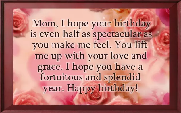 Small Birthday Wishes For Mom