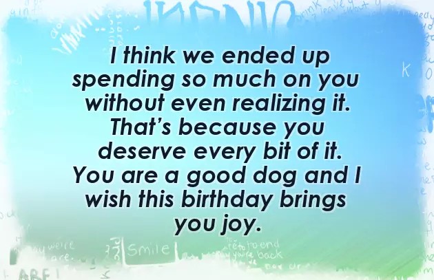 Birthday Wishes For Dog Birthday Wishes For Dog