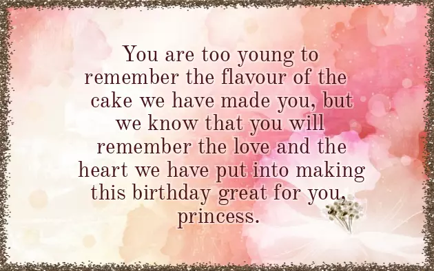 One Year 1St Birthday Wishes For Baby Girl One Year 1St Birthday Wishes For Baby Girl