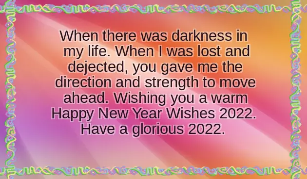 Happy New Year To Professor