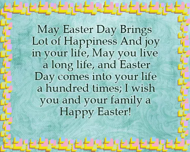 Easter Message To Employees