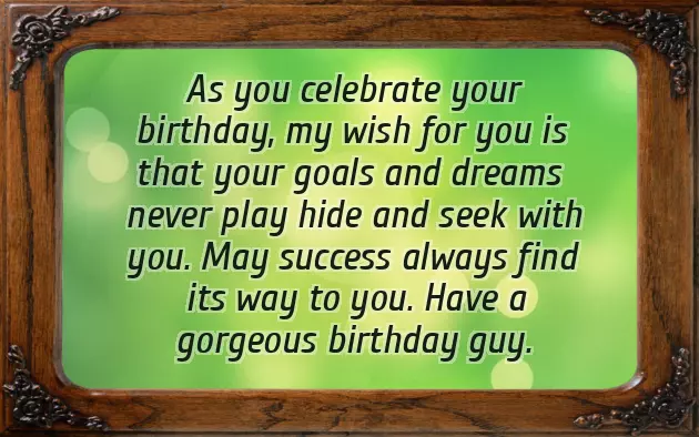 Happy Birthday To A Great Guy Friend