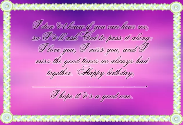 Birthday Wishes For Mother In Law In Heaven