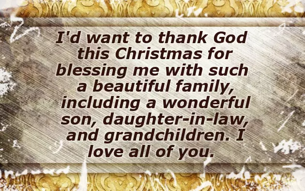 Merry Christmas Son In Law