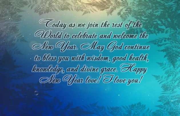 New Year Wishes For My Boyfriend