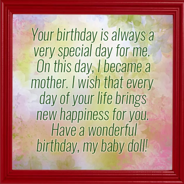 Mother Wishes To Daughter Birthday Mother Wishes To Daughter Birthday