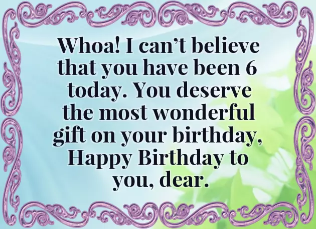 Happy Birthday Quotes For 6 Year Old Boy Happy Birthday Quotes For 6 Year Old Boy