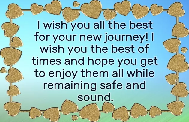 Good Luck In Your New Venture Good Luck In Your New Venture