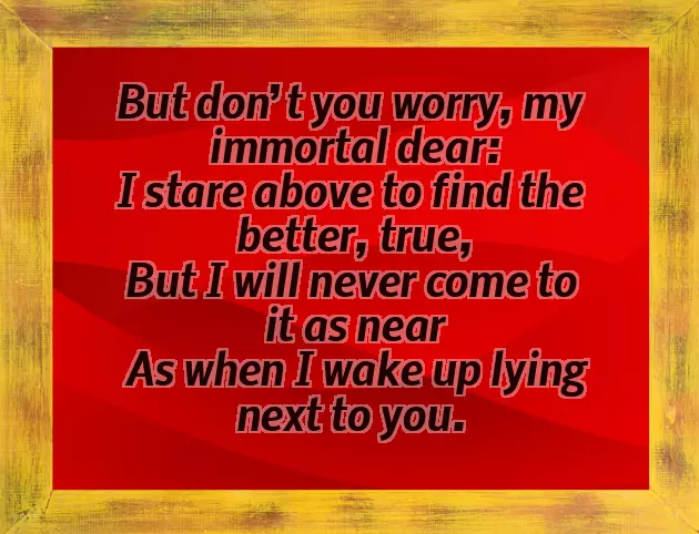 Rhyming Love Poems For Him