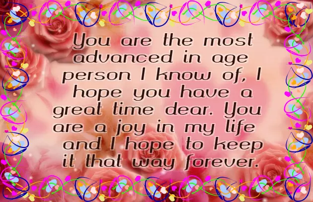 Birthday Wishes For Elders