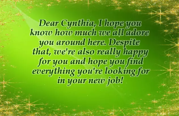 Wishing You Success In Your New Job Wishing You Success In Your New Job