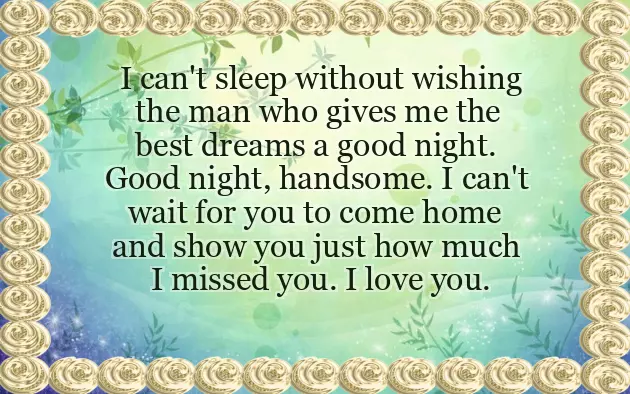 Good Night For Hubby Good Night For Hubby