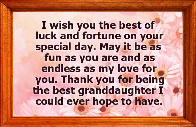 Simple Birthday Wishes For Granddaughter Simple Birthday Wishes For Granddaughter