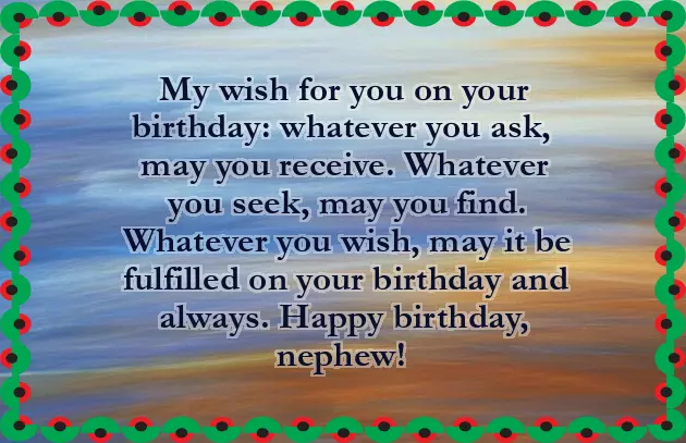 Birthday My Nephew Birthday My Nephew