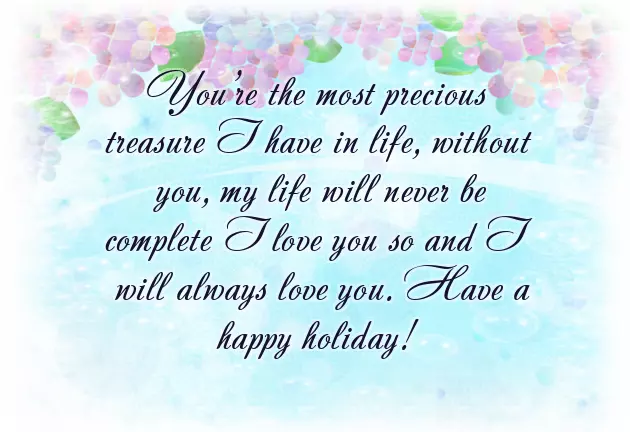 Christmas Wishes To My Wife