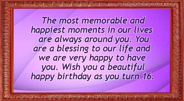 Happy 16Th Birthday Son Quotes Happy 16Th Birthday Son Quotes