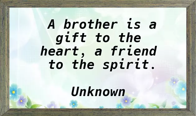 Big Brother Quotes Birthday