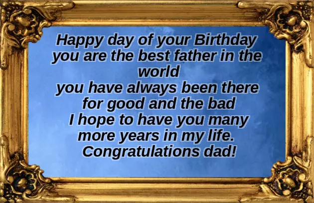 Quotes For Father On Birthday