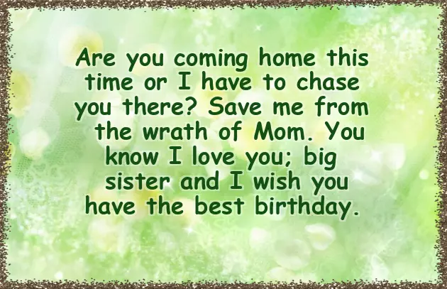 Happy Birthday Sister Best Wishes